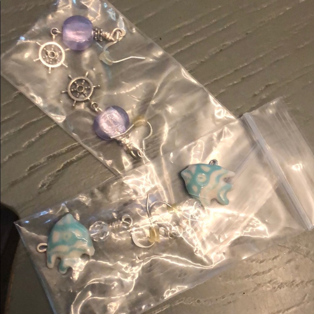 Brand new summertime earrings.